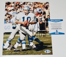 JIM ZORN AUTOGRAPHED 8X10 COLOR PHOTO (SEATTLE SEAHAWKS) - BECKETT COA! 