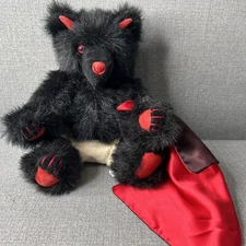 Vintage Baby Devil Bear Plush Animal Koala T Bear Company Artist Signed Jointed