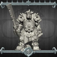 Orc Warrior | Miniature for Tabletop games like D&D and War Gaming