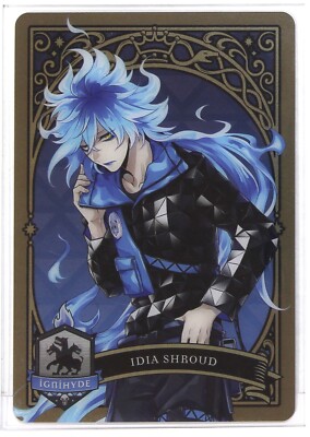 Disney Twisted Wonderland Metal Card P1-10 Idia Shroud BANDAI