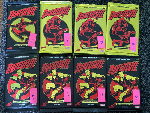WHATNOT EXCLUSIVE: 2025 DAREDEVIL PACK 2025 3 BOOKS FACTORY SEALED!!! - Picture 2 of 5