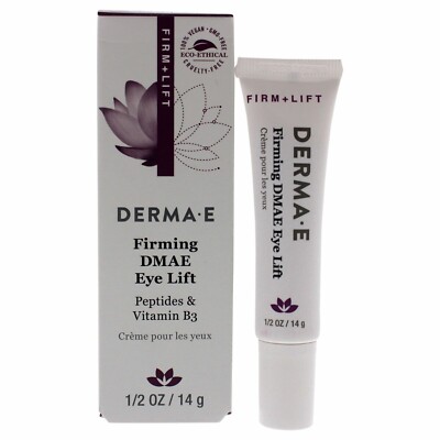 Derma E Firming DMAE Lift Eye Peptides & Vit B+ Essential Purifying Detox Scrub