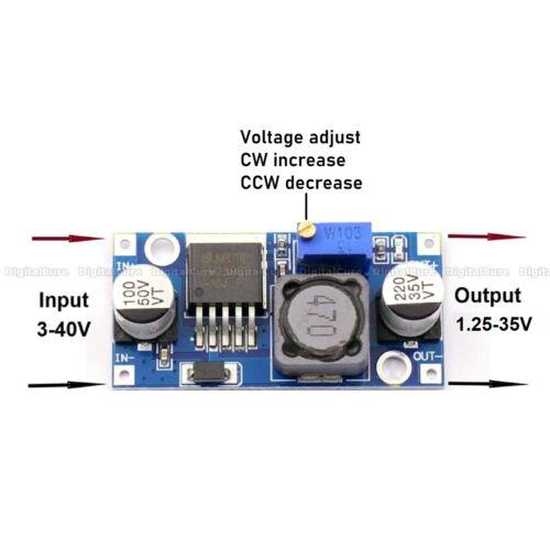 Spannungsregler LM2596S Dc/Dc Einstellbar Abwärts Buck Konverter Netzteil - Bild 2 von 5