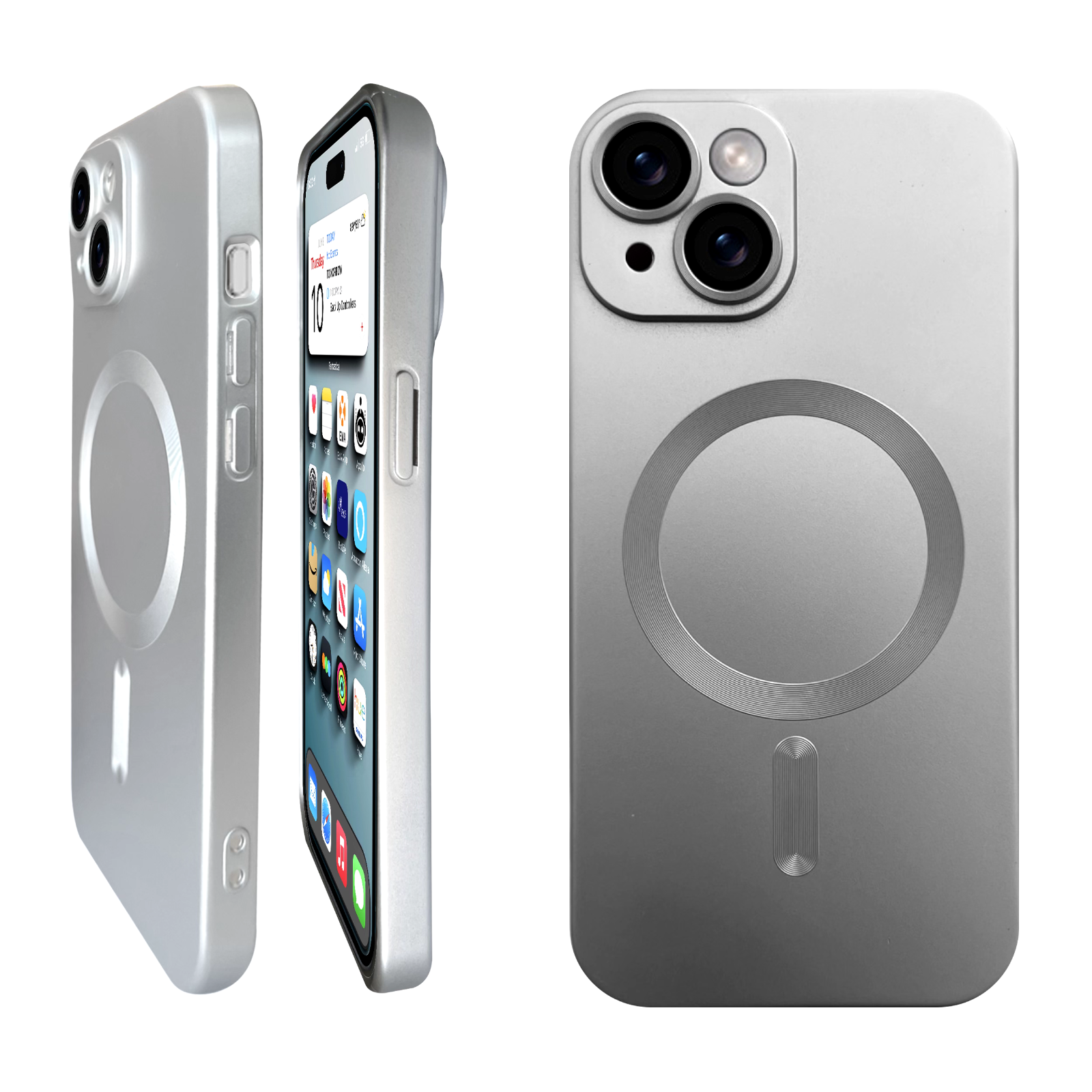 NOVUS Full Body iPhone 15 Case, Military Grade, MagSafe, Wireless Charging-image