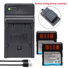 Battery or Charger for JVC BN-VF707 GZ-MG37U GZ-MG37US GZ-MG21 GZ-MG37 GZ-MG505