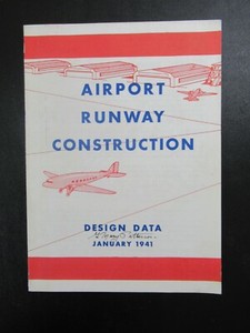 Vintage 40s Airport Runway Construction Design Laclede Steel Booklet 1941