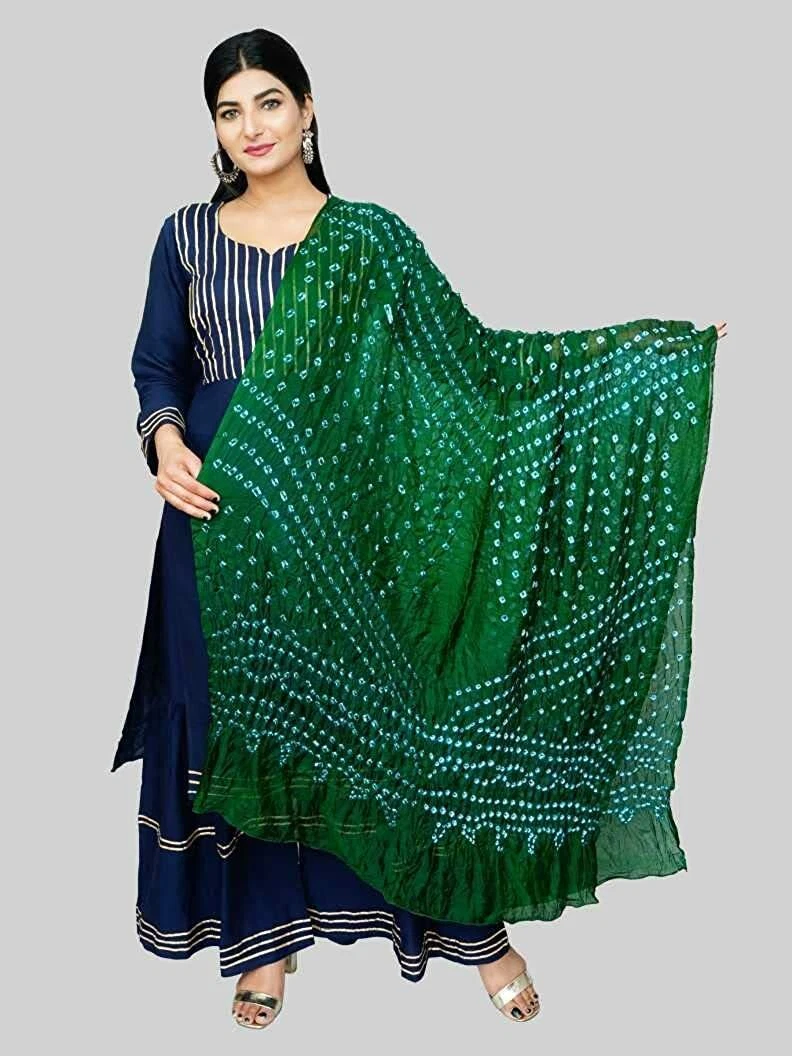 Bandhani suits hotsell in silk
