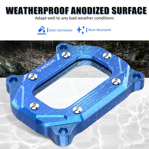 NICECNC Zylinderkopf-Seitendeckel Für Yamaha Raptor 700 YFM700R 2006-2024 Blau - Picture 4 of 8