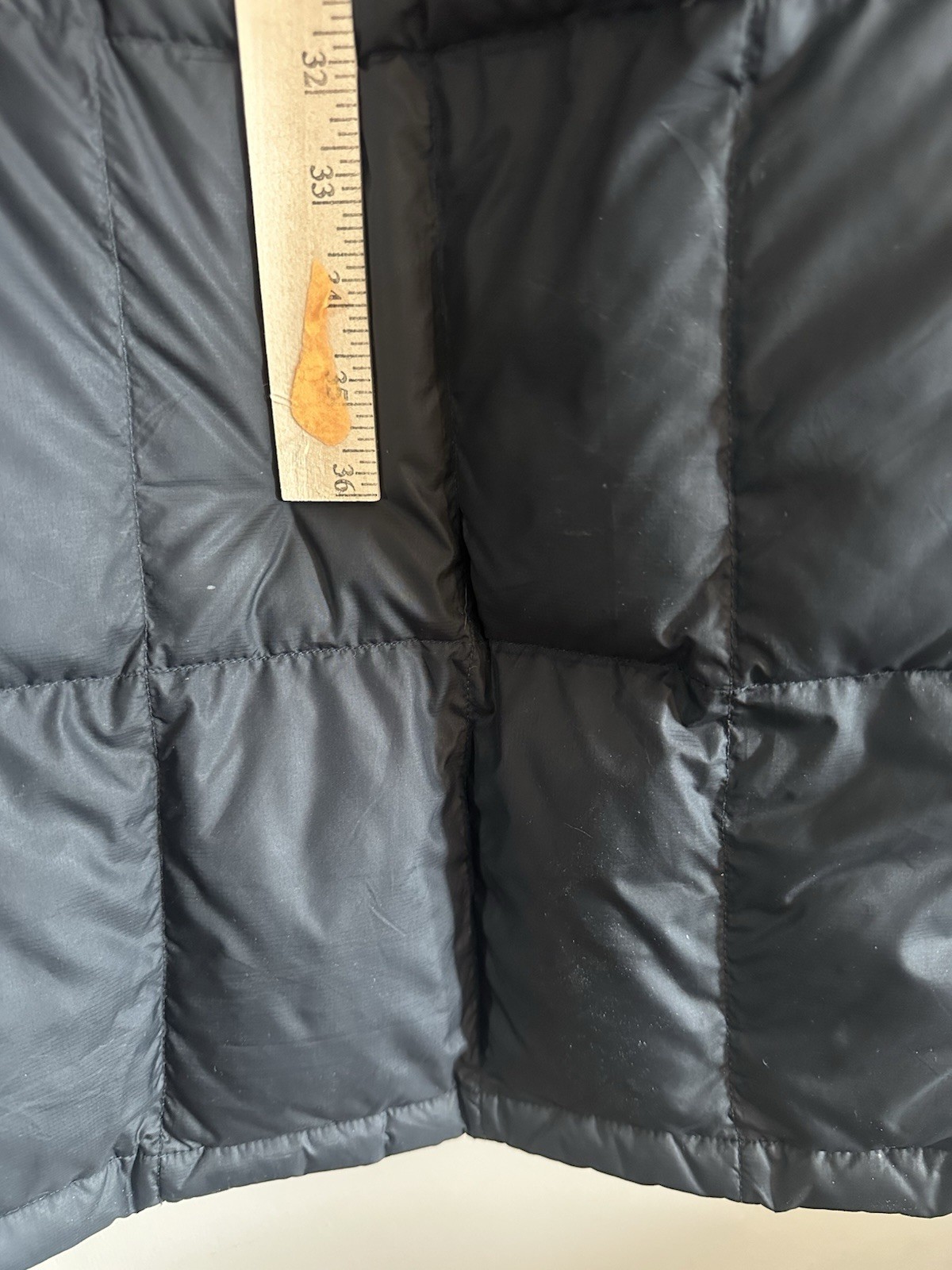 The North Face Coat Womens Small Black 700 Goose Down Puffer Hooded Ex- Long thumbnail 12