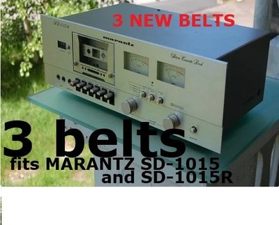 BELT KIT FITS MARANTZ SD 1015 AND SD-1015R (rack mount) [3 NEW BELTS] NICE!!!