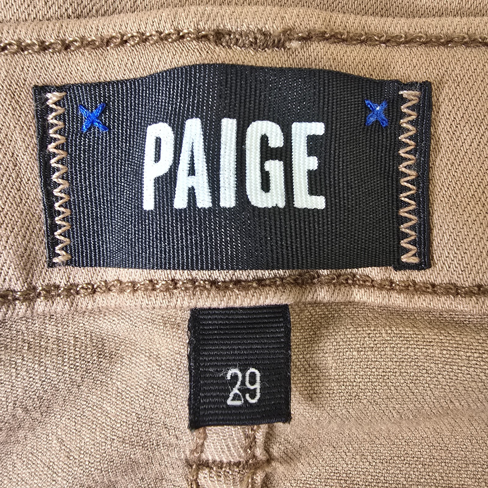 Paige Jeans Mens 29x32 Transcend Lennox Slim Fit Straight Leg Redwood Dust