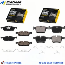 For Land Rover Jaguar F-Pace Discovery Sport XE Front Rear Ceramic Brake Pad Kit