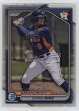 2024 Bowman Draft Chrome Refractor Camilo Diaz #BDC-176 18ye