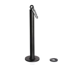 Loading Pin for 1 inch Standard Weight Plates with Carabiner