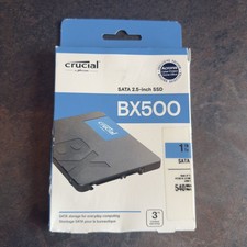 Crucial BX500 1TB Internal SSD 2.5 Inch 6Gb/S CT1000BX500SSD1 BNIB
