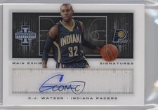 2013-14 Panini Innovation Main Exhibit Signatures 188/199 CJ Watson #22 Auto 9w4