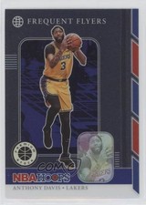 2019 Panini NBA Hoops Premium Stock Frequent Flyers Purple Anthony Davis #2 0g27