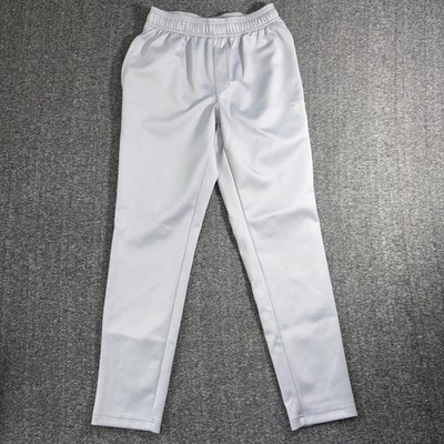Rebook Mens Grind Jogger Active Pants Small Tapered Slim Gray Sweatpant