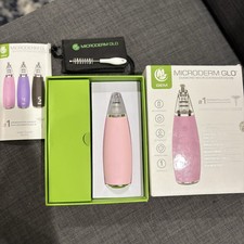 Microderm GLO Diamond Microdermabrasion Machine and Suction Tool Pink