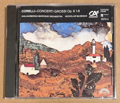 Arcangelo Corelli- Concerti Grossi Op. 6 1-6 CD '89 - SEALED / NEW