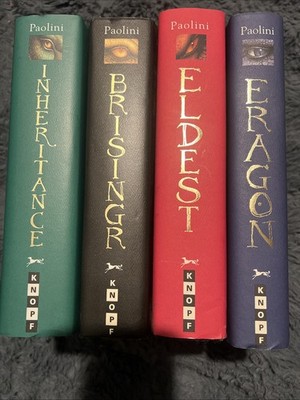 Inheritance  Hardcover Set Eragon, Eldest, Brisingr, Inheritance by Paolini B781