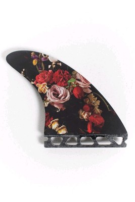 Captain Fin Dion Agius Flowers Futures Thruster Fin Set - Black