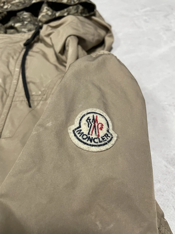 Moncler Patrice Giubbotto Camo Double Hood Jacket Windbreaker Zip Vintage - Image 3 of 4