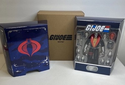 Super7 G.I. Joe ULTIMATES! Destro W/ Shipping Box