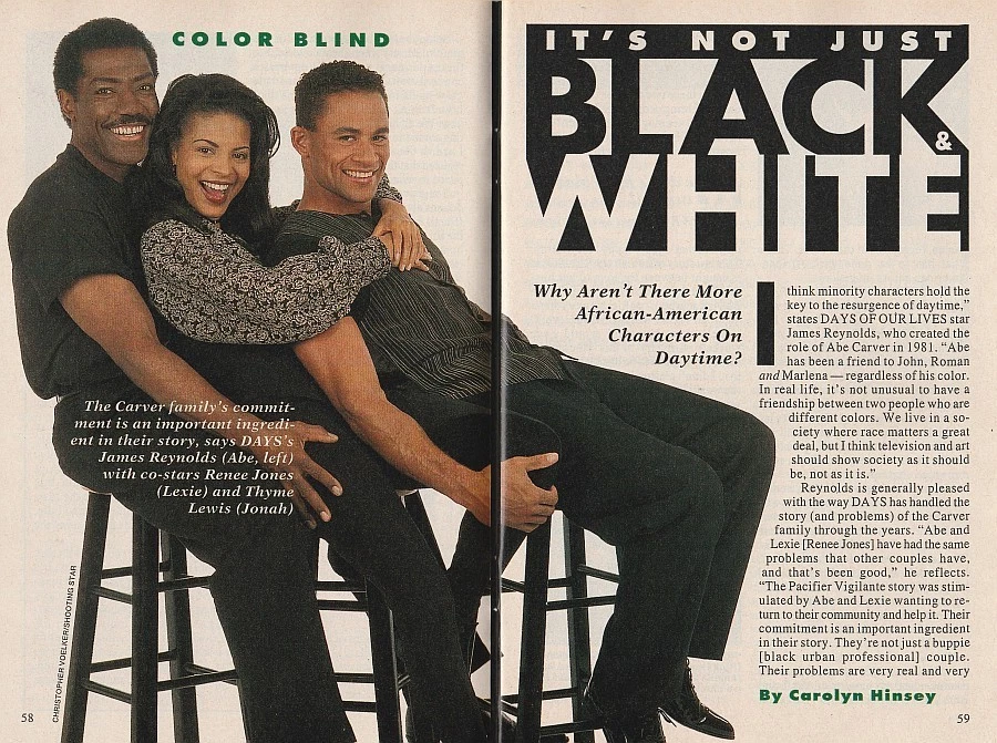 Soap Opera Digest April 12, 1994 ROGER HOWARTH-JON LINDSTROM-BLACK ACTORS SOAPS - Image 4 of 4