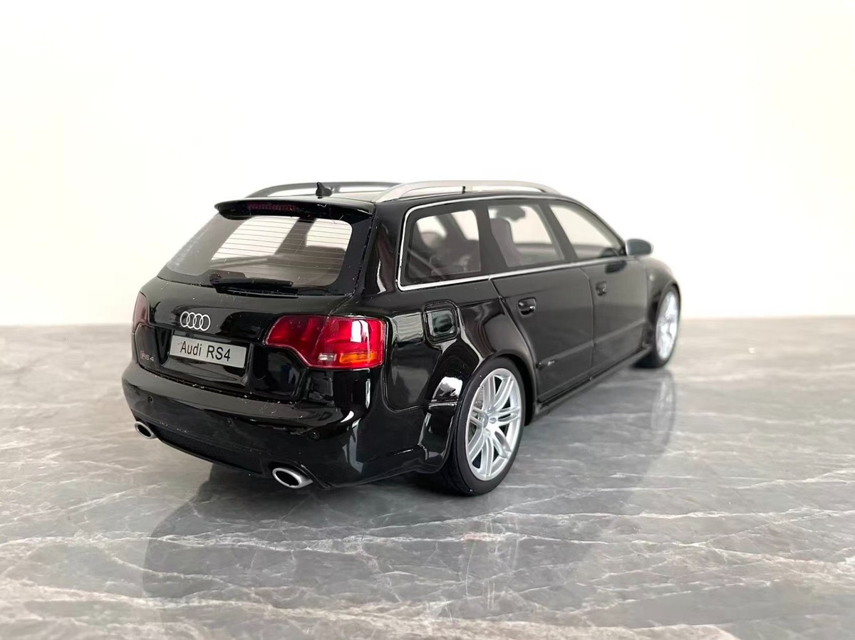Otto Mobile AUDI Rs4 B7 Avant 2006 Limited Edition Black Model Car