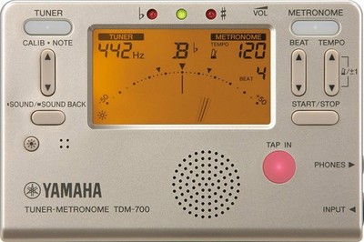 Yamaha Tuner Metro Nome Gold TDM-700G