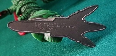 Vintage 1996 Spawn Total Chaos Thorax Action Figure with Weapon