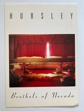 Vintage Art Gallery Exhibition Invitation Brothels of Nevada Timothy Hursley '89