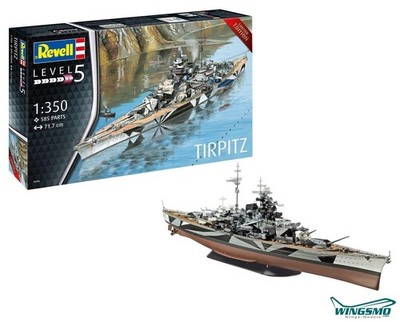 Revell Schiffe German Battleship Tirpitz 05096