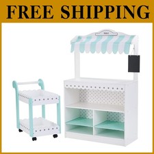 Wooden Bakery Play Set with Pretend Treats