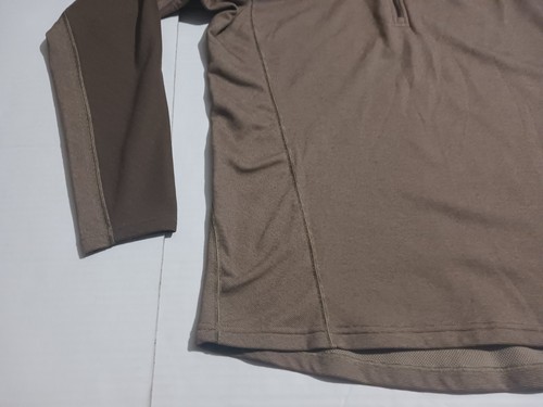 Patagonia Mens Shirt Capilene Performance Base Layer 1/4 Zip Neck Brown Size M - Picture 5 of 12