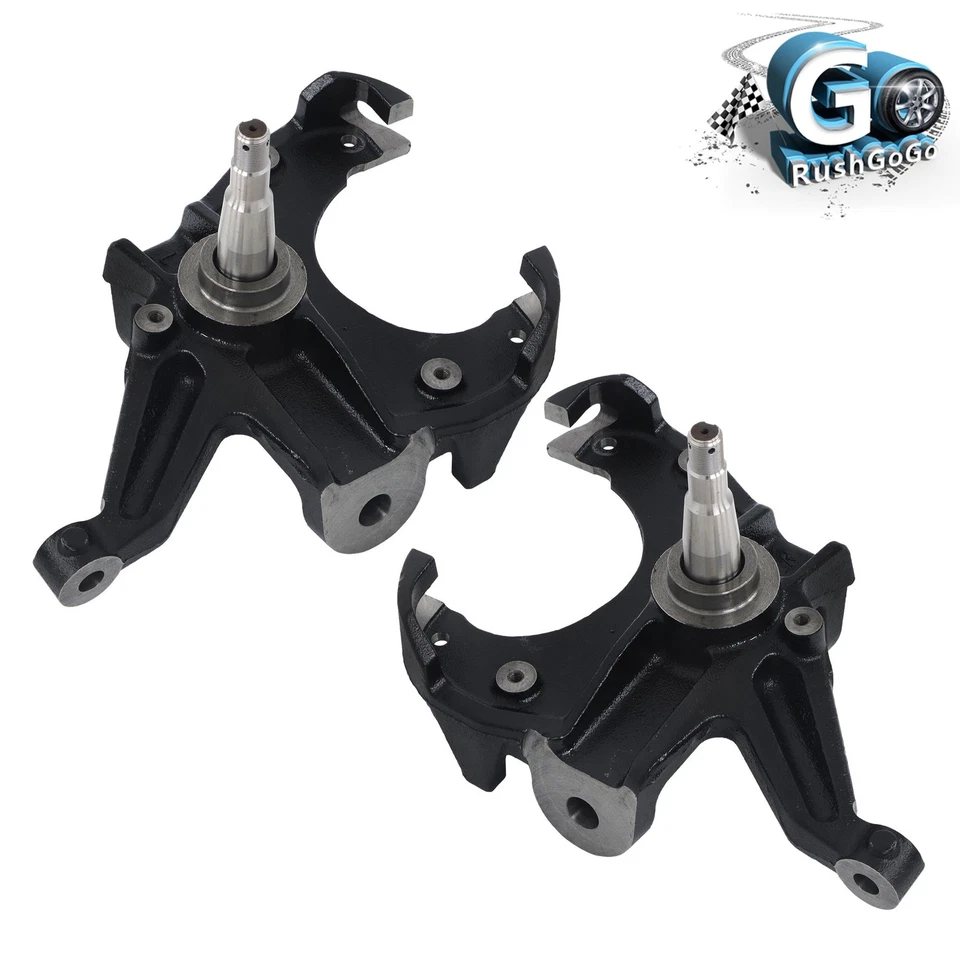 3" Lowering Drop Spindle 1" Rotor For Chevrolet C10 R10 GMC C1500 1973 1974-1987 Foto 3 de 4