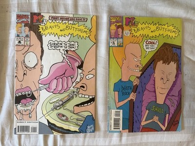 beavis and butthead comic Issues 1 and 2