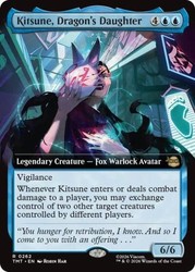Kitsune, Dragon's Daughter (Extended Art) #262 - Teenage Mutant Ninja Turtles - Foil