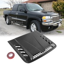 Front Flow Air Intake Hood Scoop Vent Cover Trim Decor Truck For Gmc Sierra 1500 Front Flow Air Intake Hood Scoop Vent Cover Trim Decor Truck For Gmc Sierra 1500