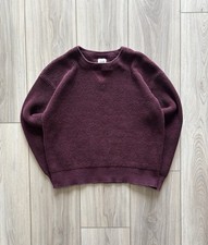 Burgundy Kids Gap Sweater Size Large 10 Crew Neck Unisex Pullover Long Sleeve
