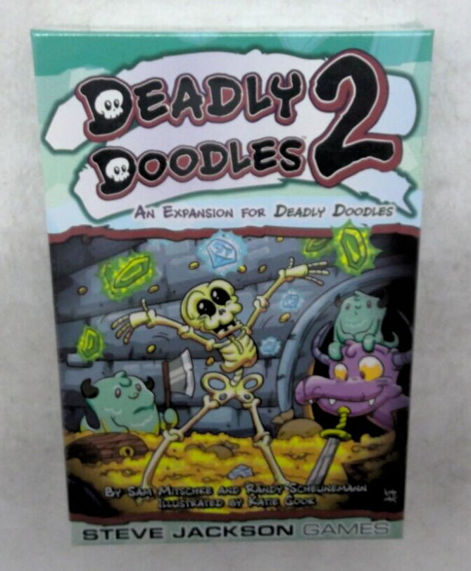 DEADLY DOODLES 2 JUEGO DE EXPANSIÓN 2020 nuevo y sellado