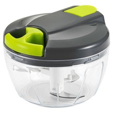 Multi-Function Manual Food Chopper Processors with Handle and 500ml, Green