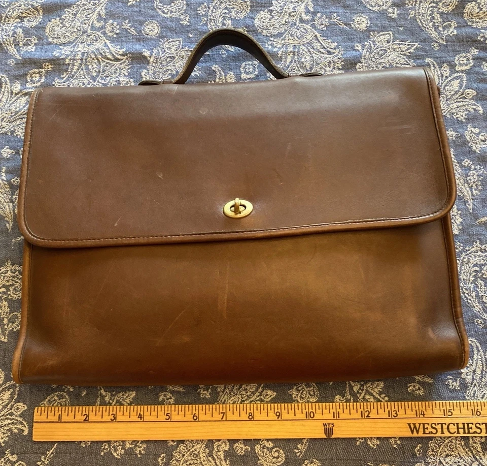 Maletín Coach Mujer Cuero Marrón Nº 0682-90 Foto 2 de 4