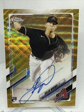 2021 Topps Chrome Gold Wave Refractor Taylor Widener RC ROOKIE AUTO 21/50 DBacks
