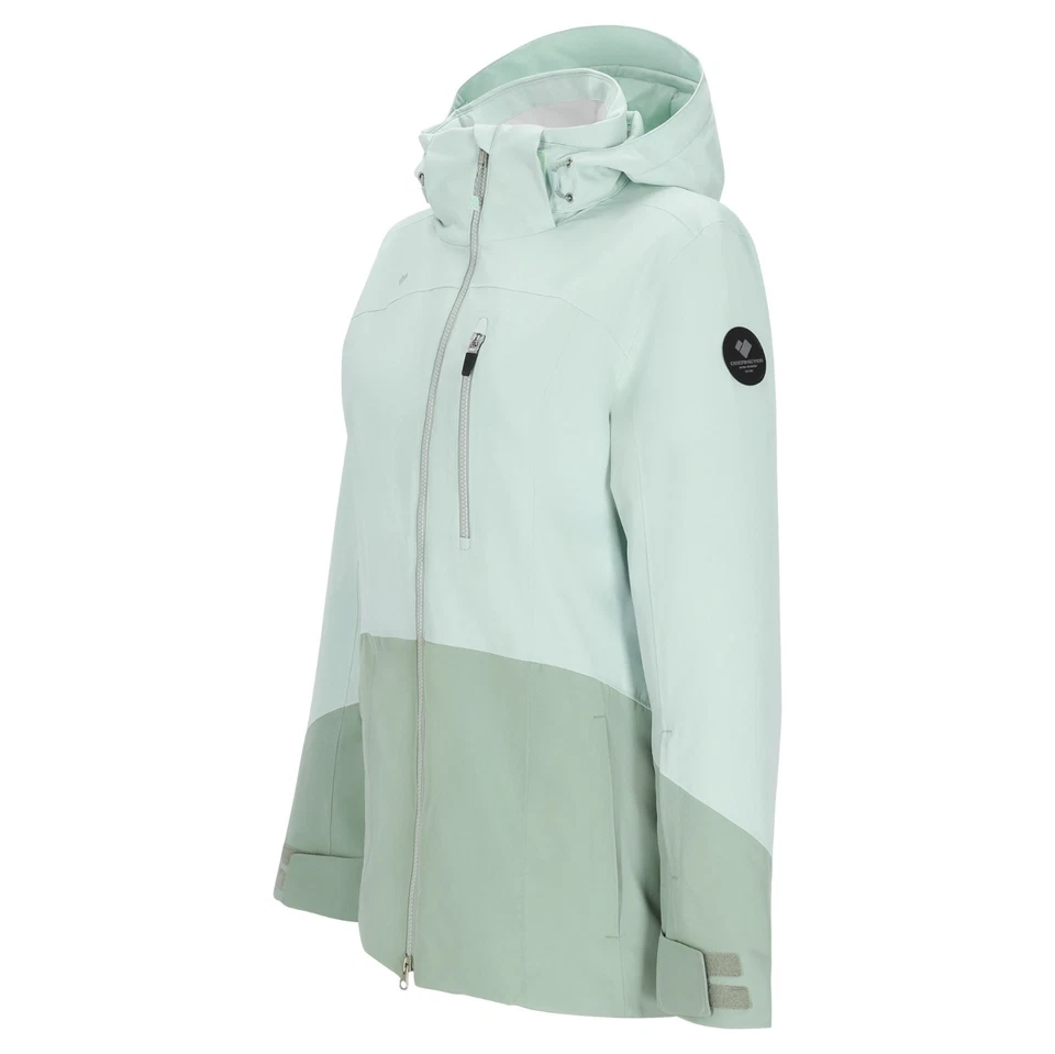 Obermeyer® Women's SIZE 4 First Chair Insulated Waterproof Jacket in Glacial Ice - Image 2 of 4