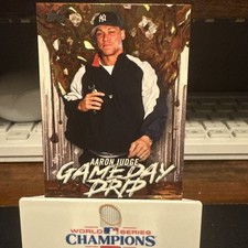 2026 Topps Series 1 Celebration Aaron Judge #GD-7 Game Day Drip Yankees