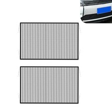 2 PCS Car Grille Protection Net, High-density Dustproof Front Grill Air Intake