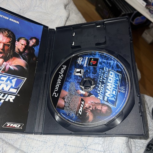 WWE SmackDown Shut Your Mouth (PlayStation 2, 2002) Complete Black Label PS2 VGC - Picture 5 of 6