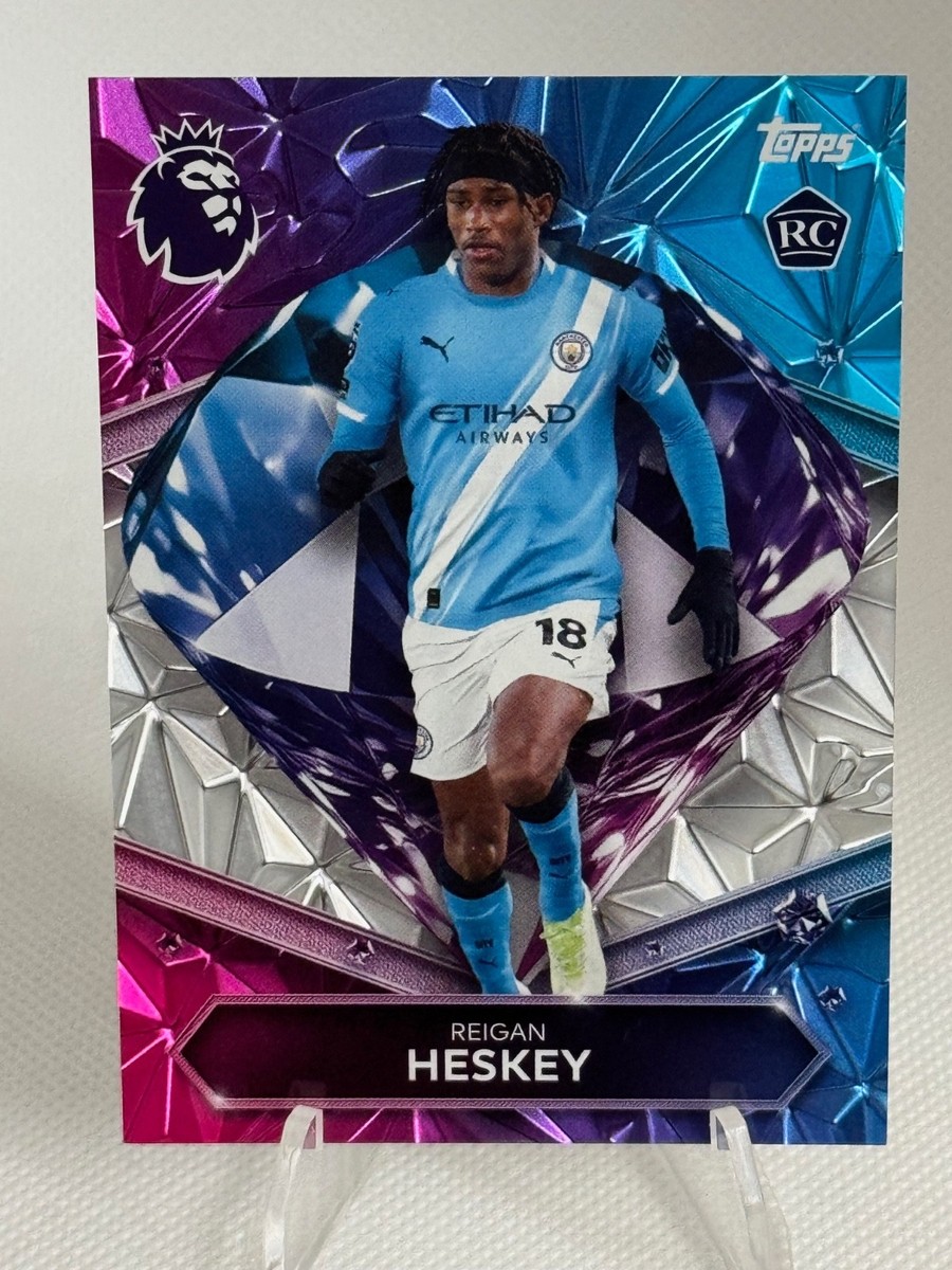 2026 Topps Premier League REIGAN HESKEY Diamond Rookie RC SP